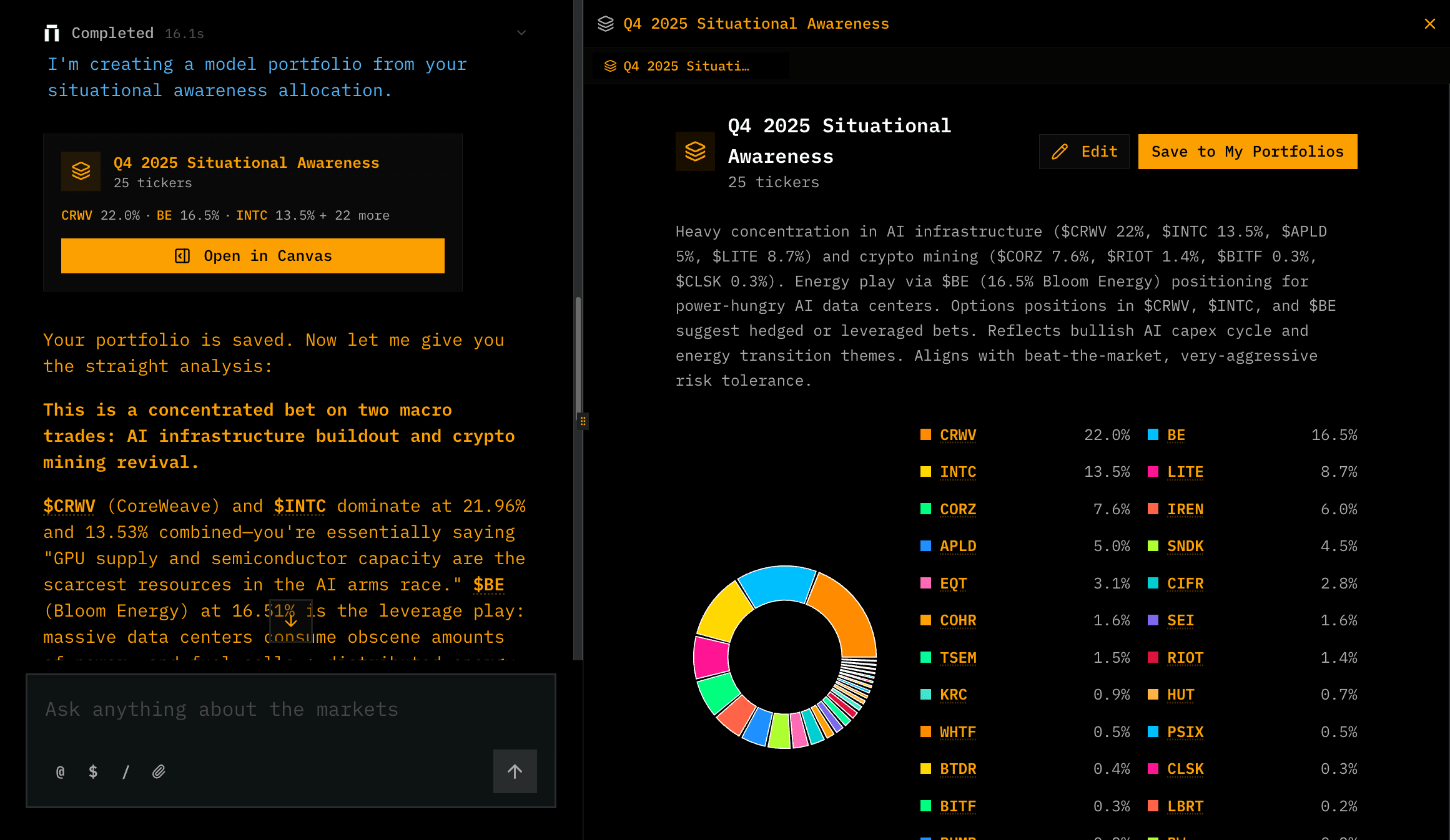 Kimpton enterprise data surface for model portfolios and institutional data